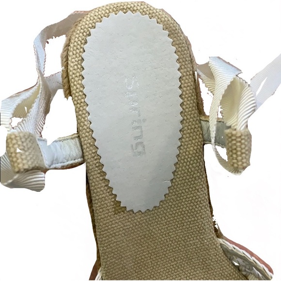 Espadrille Lace-Up Wedge sandals - Picture 4 of 8